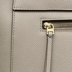 Celine Belt Mini Bag In Light Taupe Grained Calfskin CCBS24019