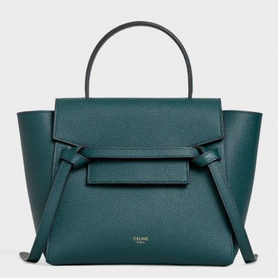 Celine Belt Nano Bag In Amazone Grained Calfskin CCBS24021