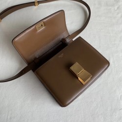 Celine Classic Box Small Bag In Camel Box Calfskin CCBS24062