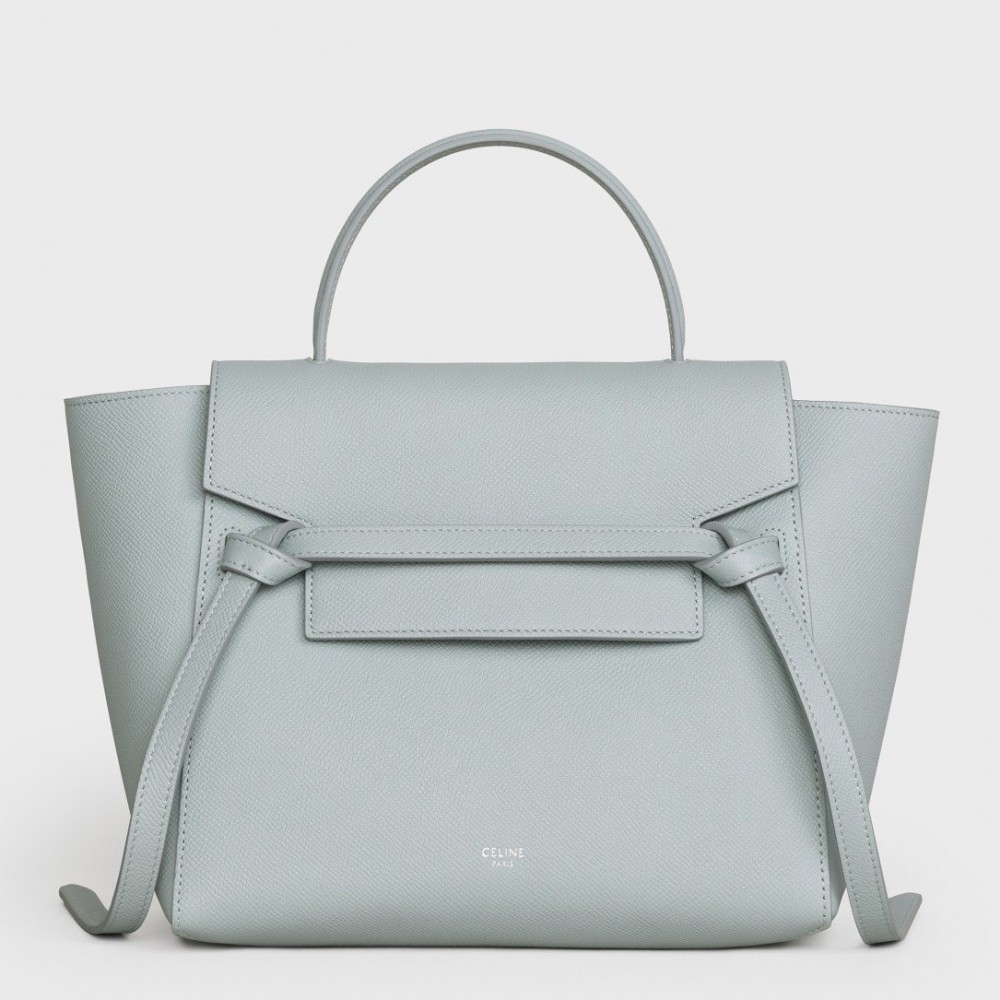 Celine Micro Belt Bag In Mineral Grained Calfskin CCBS24009