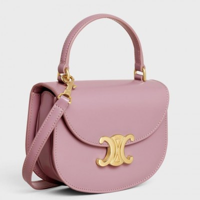 Celine Mini Besace Clea Bag in Petal Calfskin CCBS24048