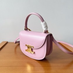 Celine Mini Besace Clea Bag in Petal Calfskin CCBS24048