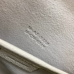 Celine Nano Luggage Tote Bag In White Drummed Calfskin CCBS24132