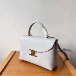 Celine Nino Medium Bag in Cloudy Grey Calfskin CCBS24175