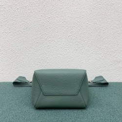 Celine Sangle Small Bucket Bag In Celadon Calfskin CCBS24083