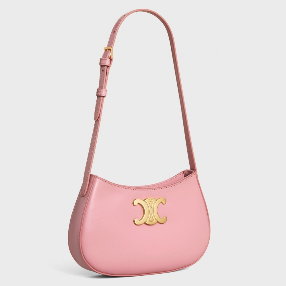 Celine Tilly Medium Bag in Pink Calfskin CCBS24177