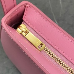 Celine Tilly Medium Bag in Pink Calfskin CCBS24177