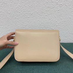 Celine Triomphe Medium Bag In Nude Smooth Calfskin CCBS24192