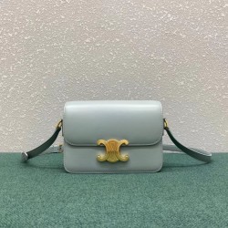 Celine Triomphe Teen Bag In Mineral Leather CCBS24199